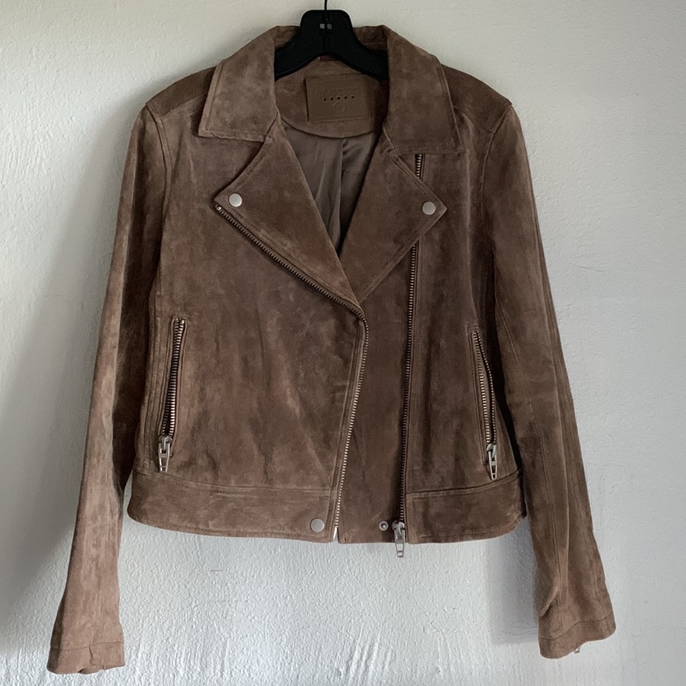 Suede leather jacket - Picture 2 of 4